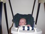 This is my swing and I enjoy swinging in it and stuff.