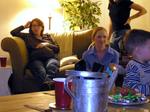 Sitting around discussing fun stuff on New Year's Eve