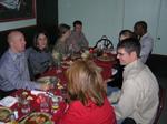 The gang from our Sunday school class hanging out at Fort Worth's Italian Inn for a Valentine's dinner