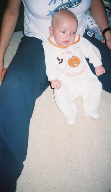 Jacob's first Hallowe'en outfit