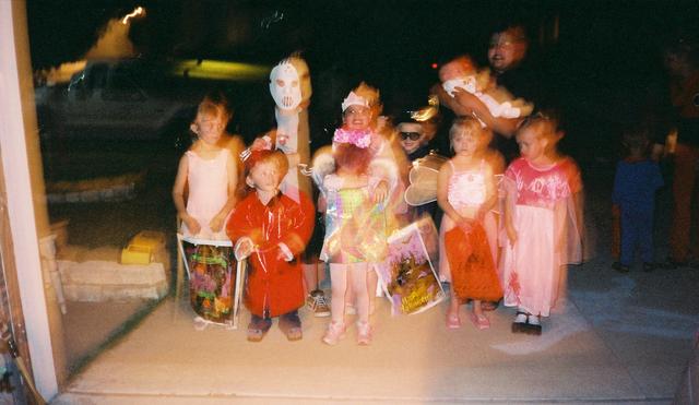 Jacob's cousins prepare to get some candy