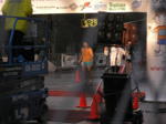 A tearful finish at the end of a long marathon run