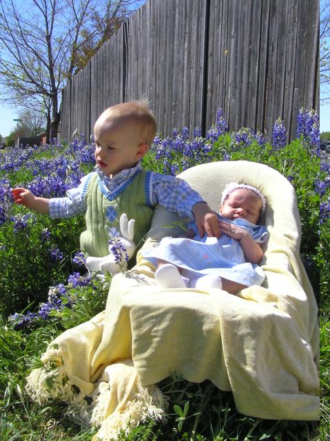 Bluebonnets and Babies