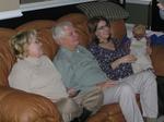 Grandma and Grandpa Morris with Kathy and Jacob